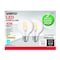 Satco Satco G25 E26 (Medium) LED Bulb Warm White 40 Watt Equivalence 2 pk S21737 - alternate 1
